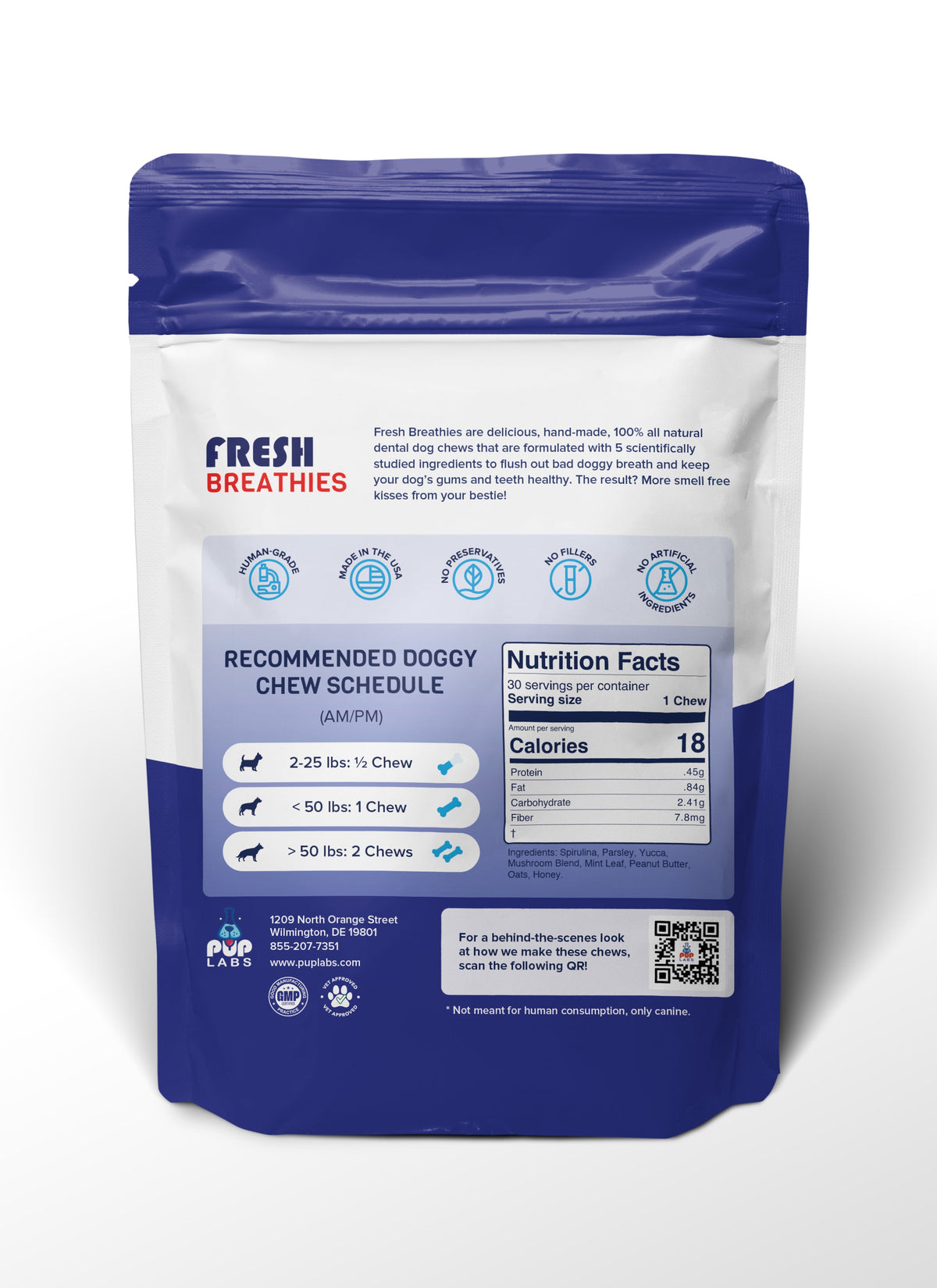 Fresh Breathies Dental Health Chews
