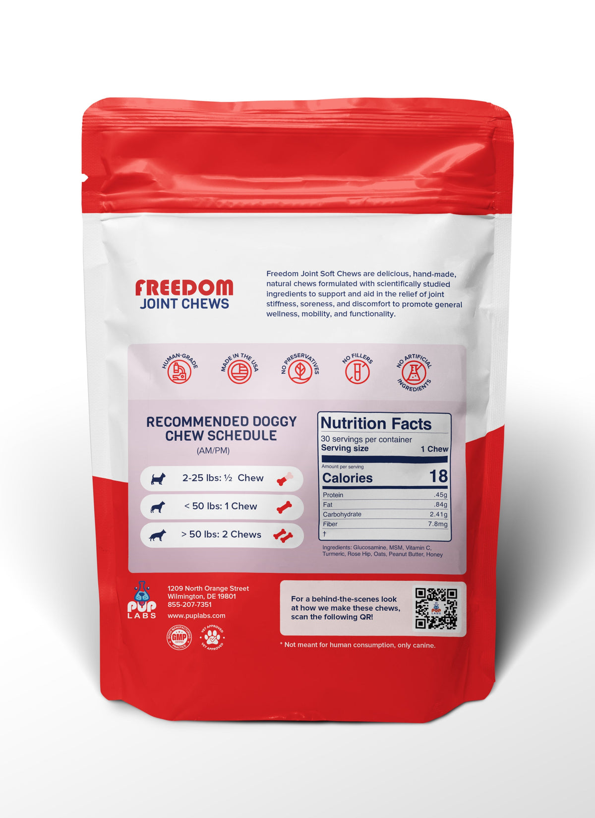 Freedom Joint Chews (Lasting Joint Relief)