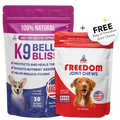 K9 Belly Bliss + Freedom Joint Chews Bundle